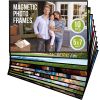 10 Pack 5x7 inch Magnetic Picture Frames for Refrigerator Magnet Picture Frames for Fridge Magnetic Picture Holder