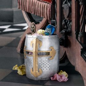 CRUSADERS GREAT HELM TRASH BIN