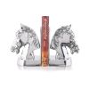 Handcrafted Aluminium Metal Bookends Book Organiser Desk Organiser for Home Office Decor Gift